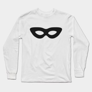 Super Hero Mask Long Sleeve T-Shirt